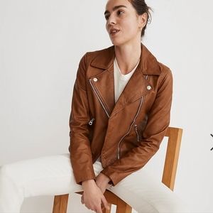 Madewell 100% Genuine Leather Jacket. Size M